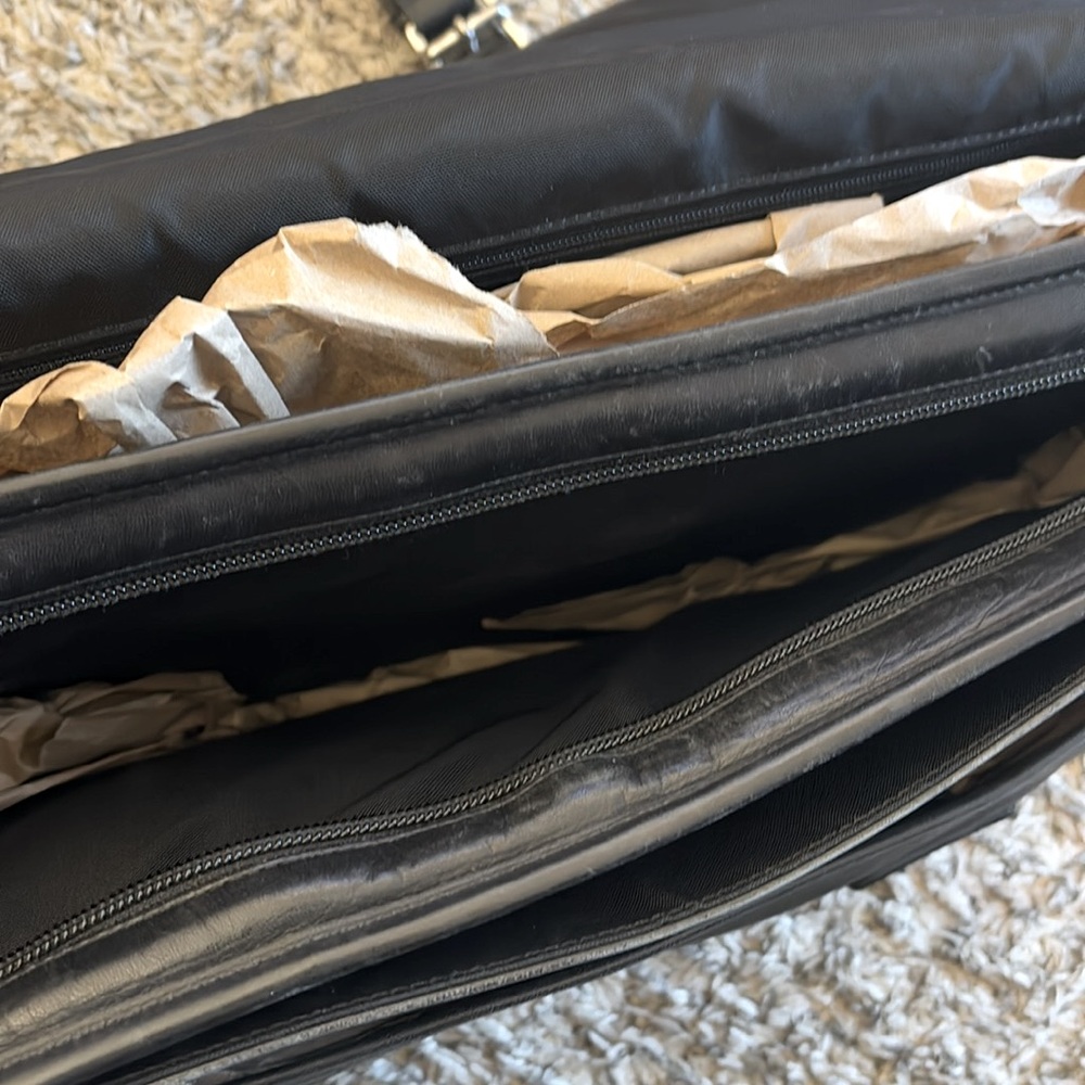 Coach Black Leather Briefcase - Picture 10 of 16
